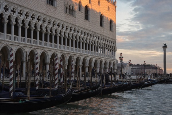 St. Mark's Basilica, Doge's Palace and Gondola